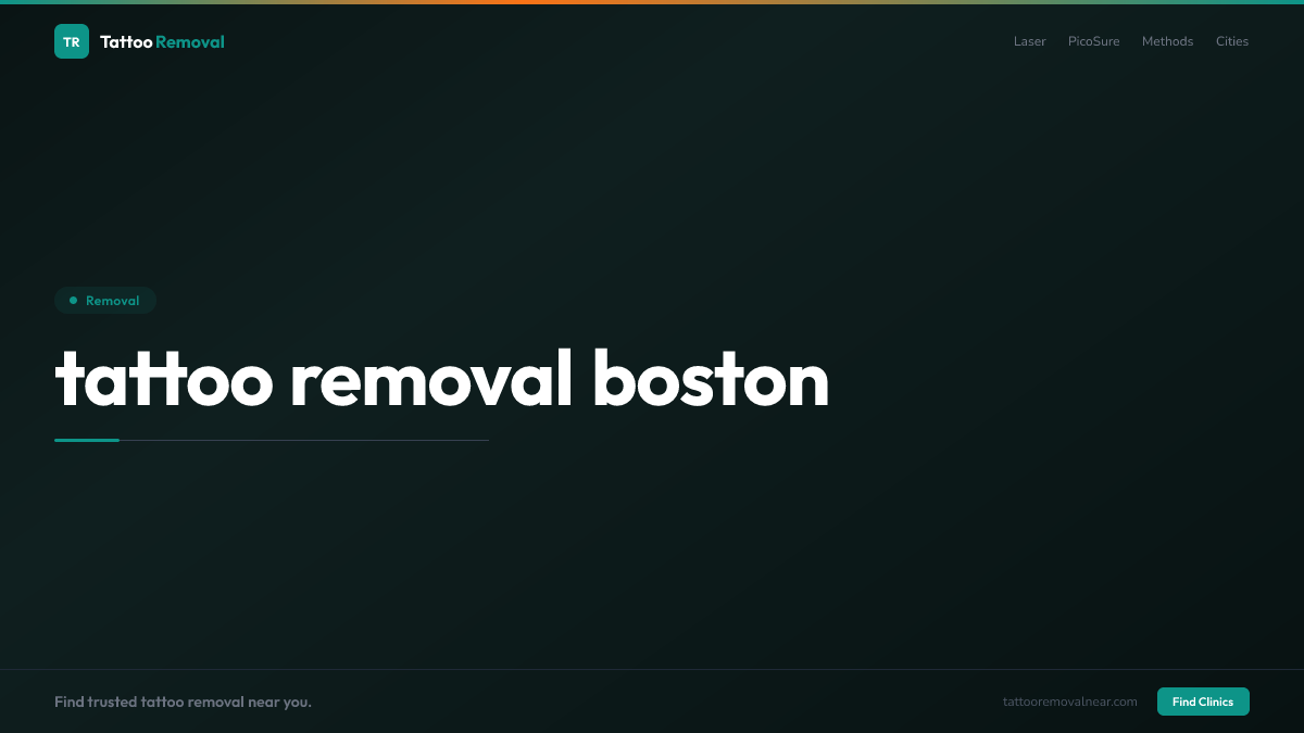 tattoo removal boston
