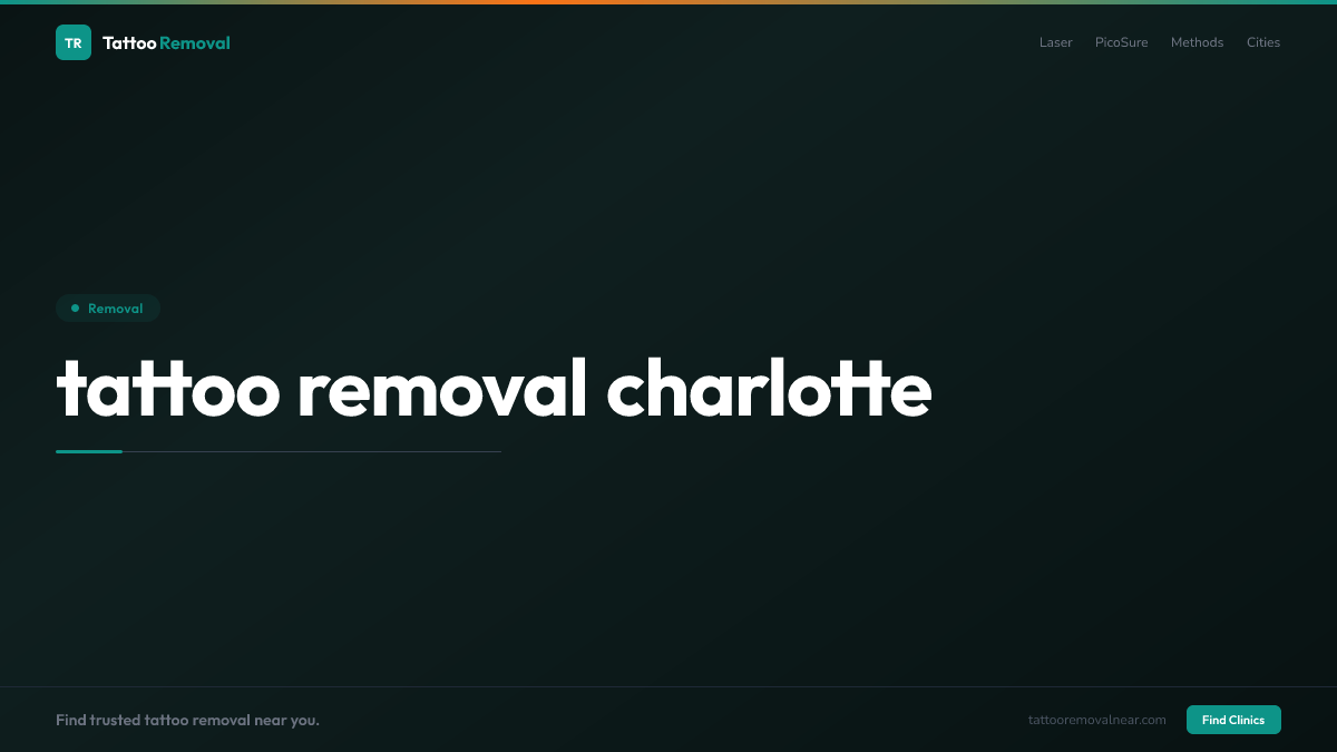 tattoo removal charlotte