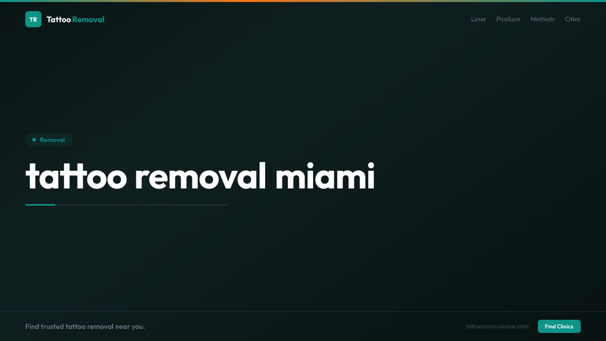 tattoo removal miami