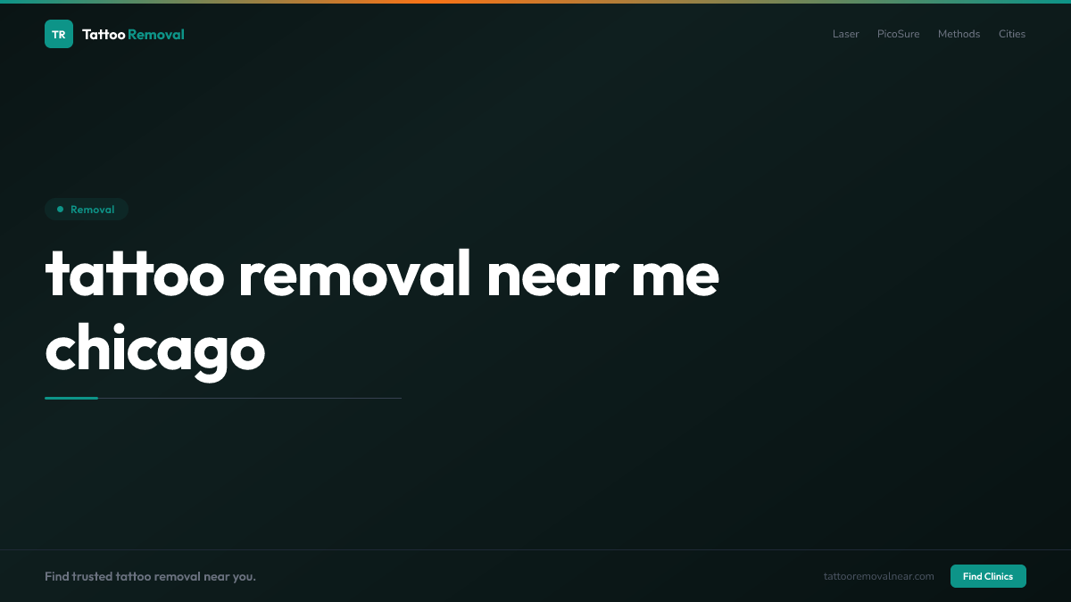 tattoo removal near me chicago