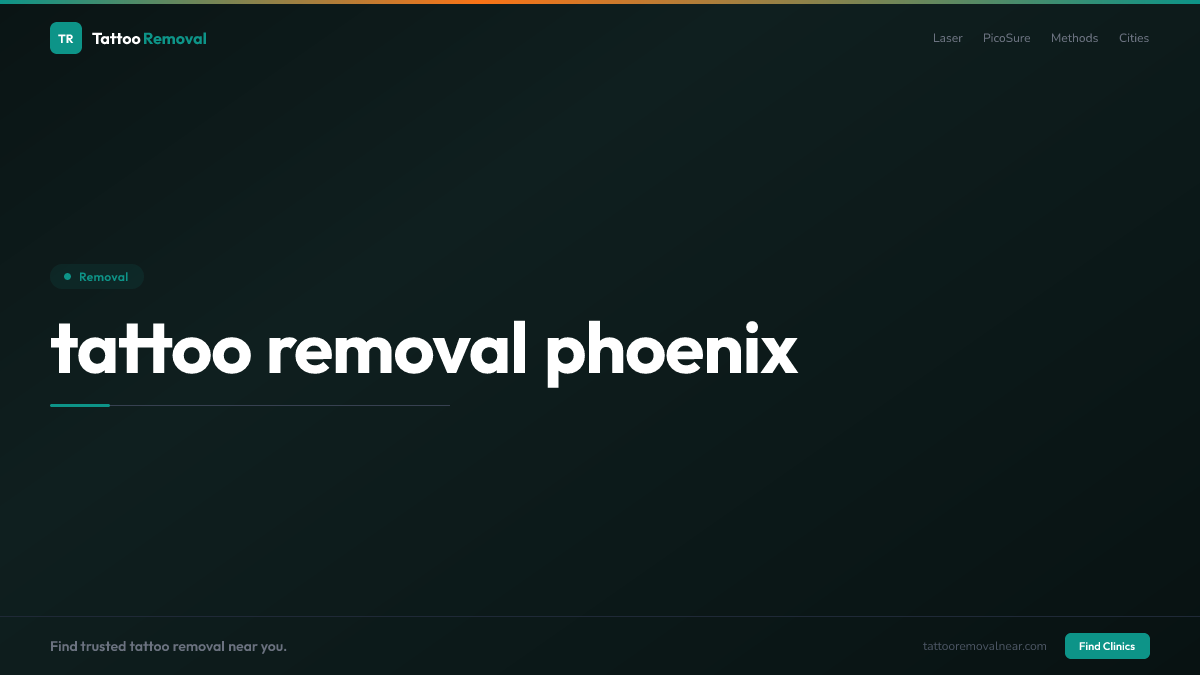 tattoo removal phoenix