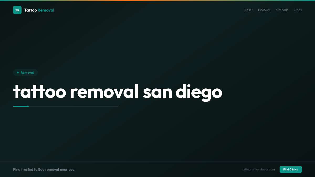 tattoo removal san diego